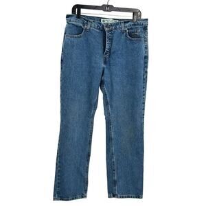Harley Davidson Jeans Women Size 12 Petite Medium Wash Blue Denim